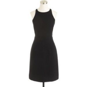 JCREW cutaway crepe dress